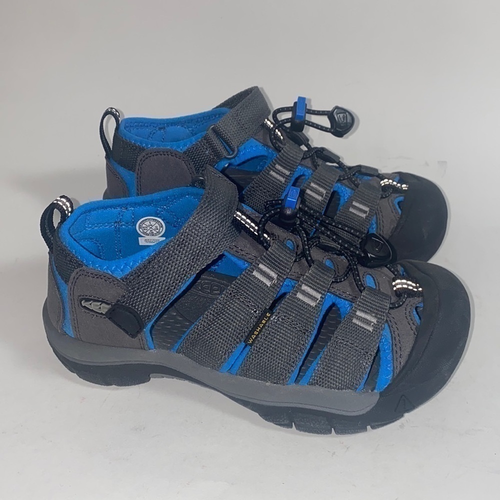 Keen Newport h2 blue and gray hiking water shoe